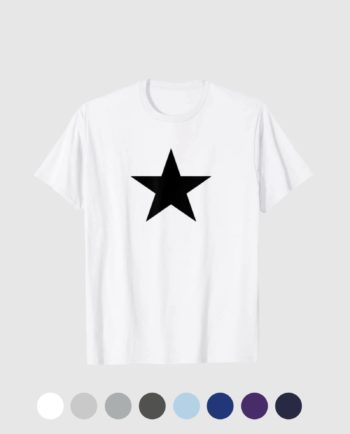 Black Star T-shirt-Mens